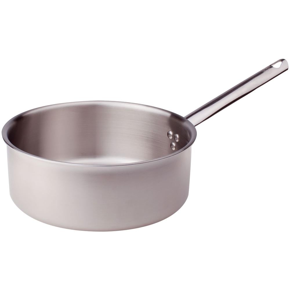 Casseruola Bassa 1 Manico Diametro 28 cm - Linea Alu-Inox - Foto 2