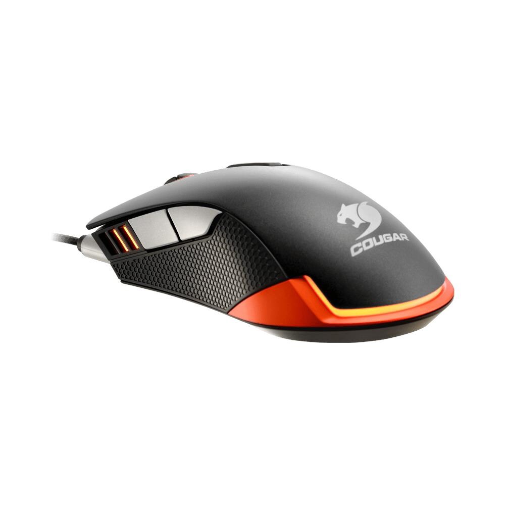 550M USB Ottico 6400DPI Grigio, Arancione mouse - Foto 7