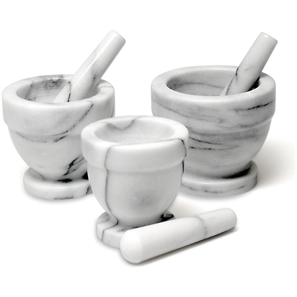 Mortaio Marmo Con Pestello Cm10 Strumenti Da Cucina - Foto 1