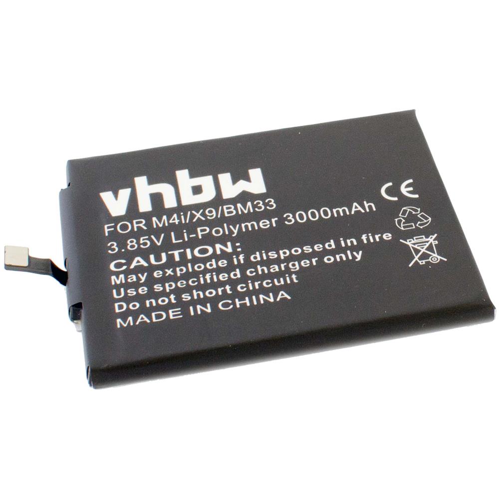 Li-polymer Batteria 3000mah (3.85v) Per Cellulari E Smartphone Xiaomi M4, M4i, Miui 4, X9 Sostituisce Bm33. - Foto 1