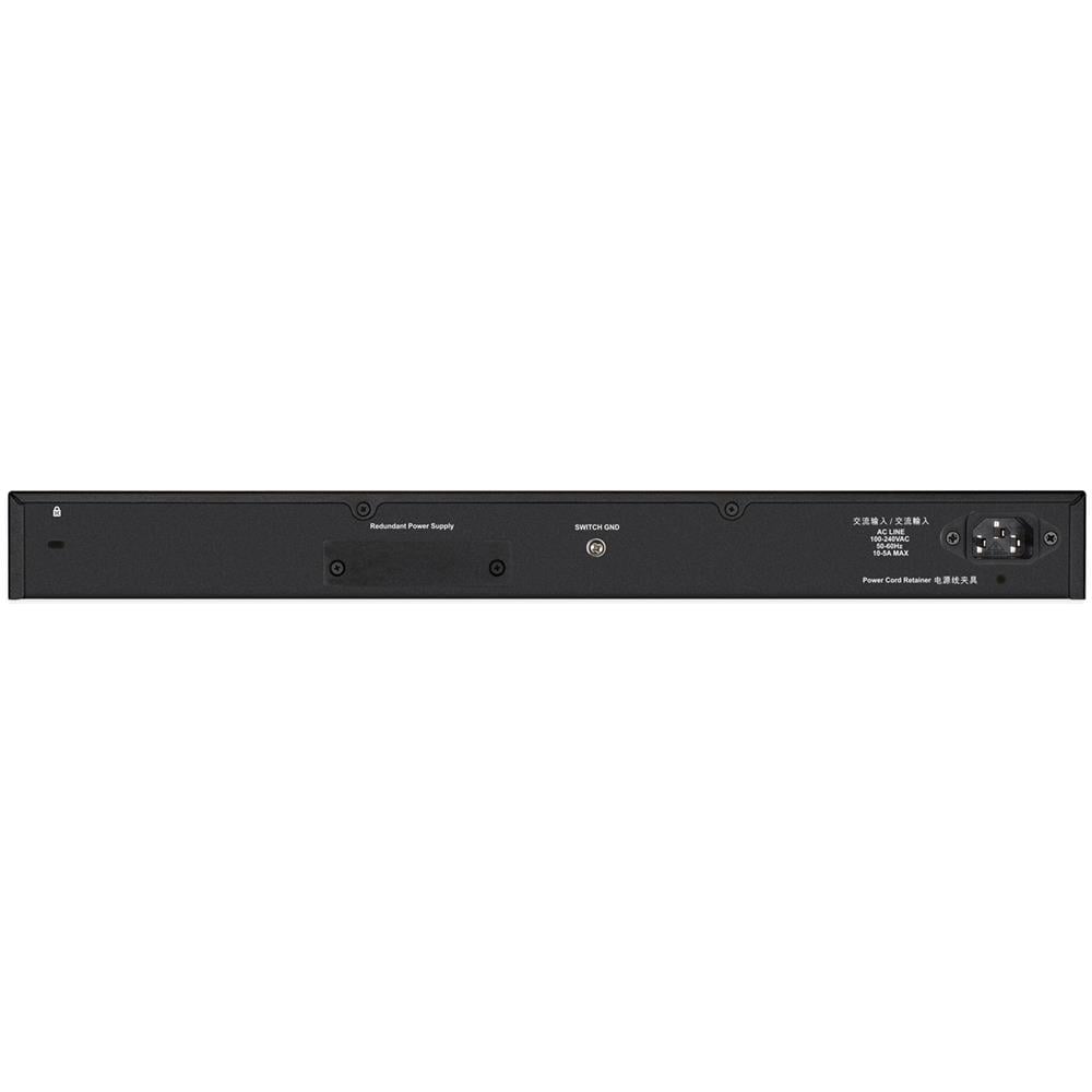 Switch DGS-3130-30PS 24 Porte Ethernet PoE 10 / 100 / 1000 Mbps RJ45 con 4 Porte SFP+ Managed  - Foto 3