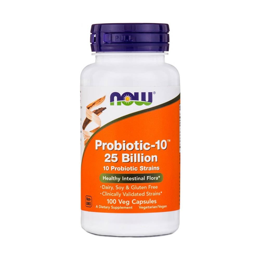 Probiotic 10™ - 25 Billion - 100 Veg Capsules - Supporto Intestinale - Foto 1