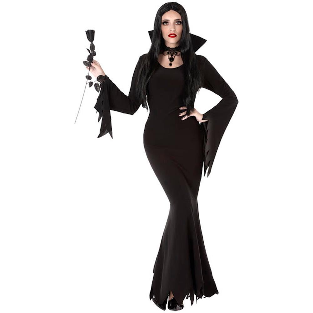 Costume Famiglia Macabra Donna - Taglia: M / L - Foto 1