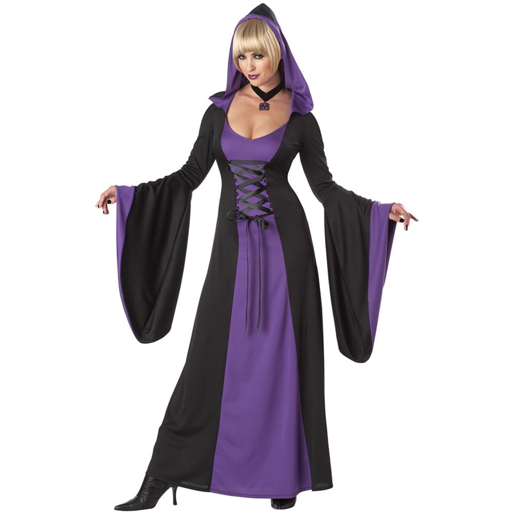 Costume Da Vampira In Tessuto Bicolore - Taglia: Xxxl (48/50)  - Foto 1