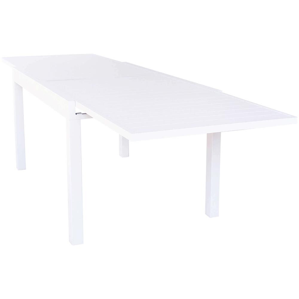 Jerri - Set Tavolo In Alluminio Cm 135/270 X 90 X 75 H Con 8 Poltrone Lotus - Foto 4