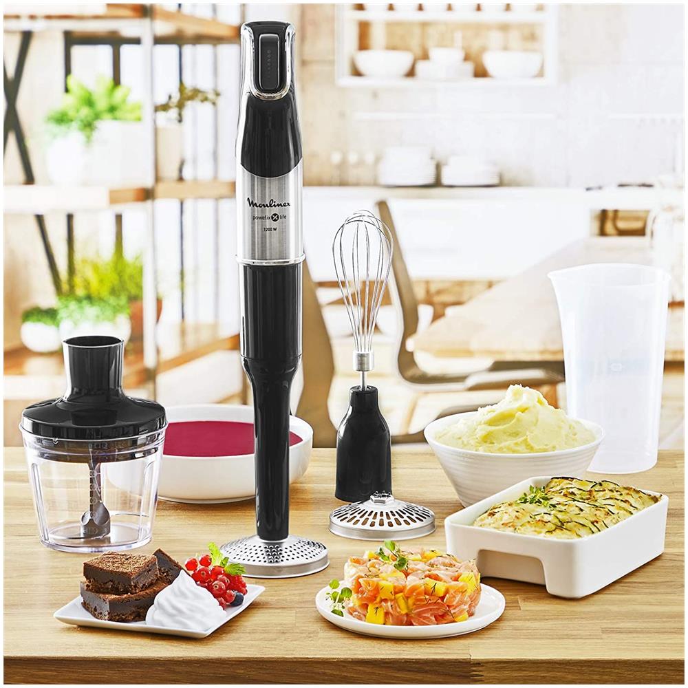 Frullatore ad Immersione DD95HD con Recipiente da 0.8 L Potenza 1200 Watt Colore Nero / Inox - Foto 5