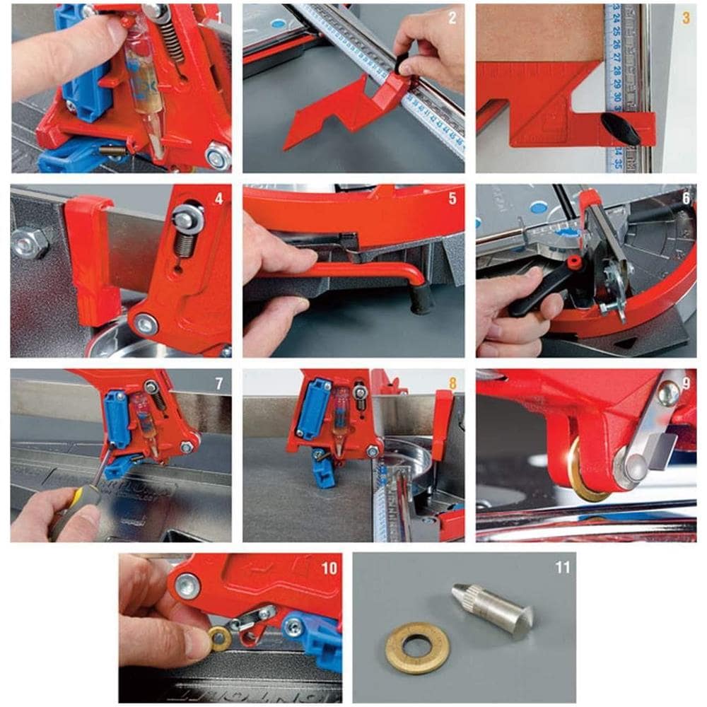 Tagliapiastrelle Masterpiuma 125p3 Taglia Piastrelle 125 Cm - Foto 8