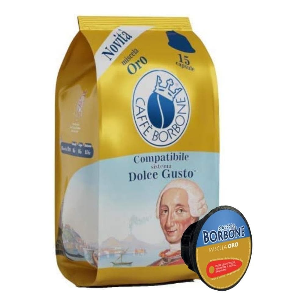 Borbone Miscela Oro Compatibile Nescafe' Dolce Gusto 30 Capsule - Foto 1