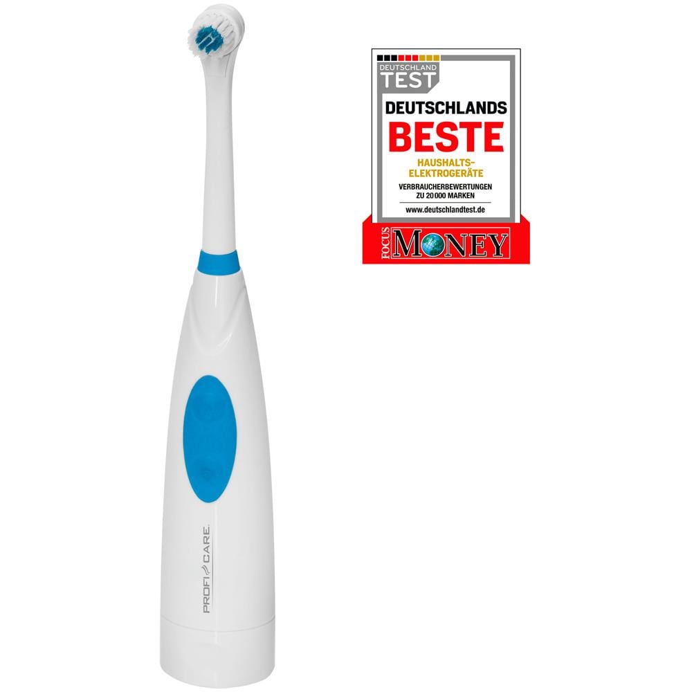 Ez 3054 Spazzolino Elettrico Rotante E Oscillante, A Prova Di Schizzi, Batteria Bianco /blu - Foto 8