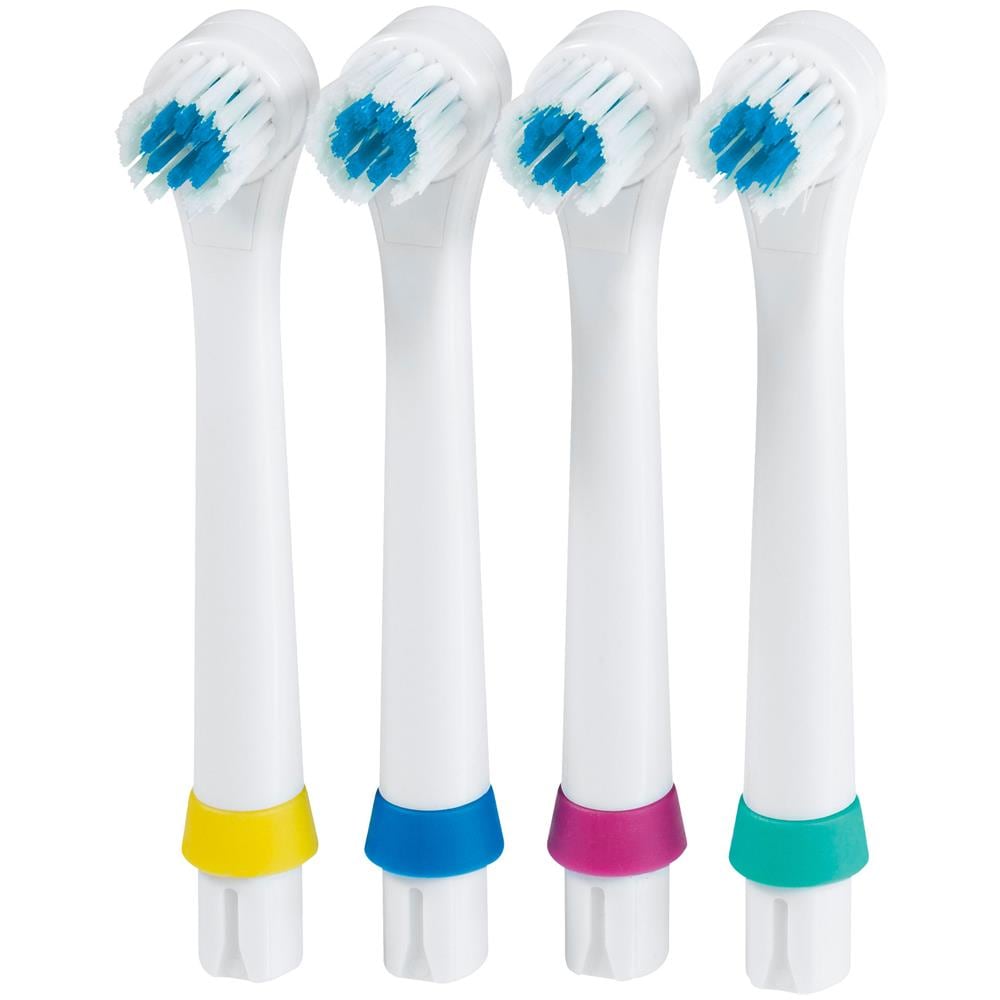 Ez 3054 Spazzolino Elettrico Rotante E Oscillante, A Prova Di Schizzi, Batteria Bianco /blu - Foto 2