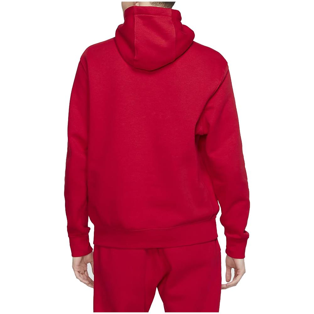 Felpa Con Cappuccio Uomo Club Graphic Rossa Taglia Xl Codice Bv2973-657 - Foto 2