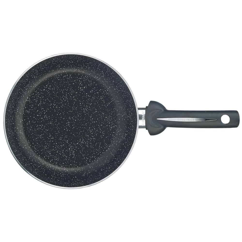 Padella alta Biostone, Ø cm 22, Acciaio inox / Alluminio - Foto 1