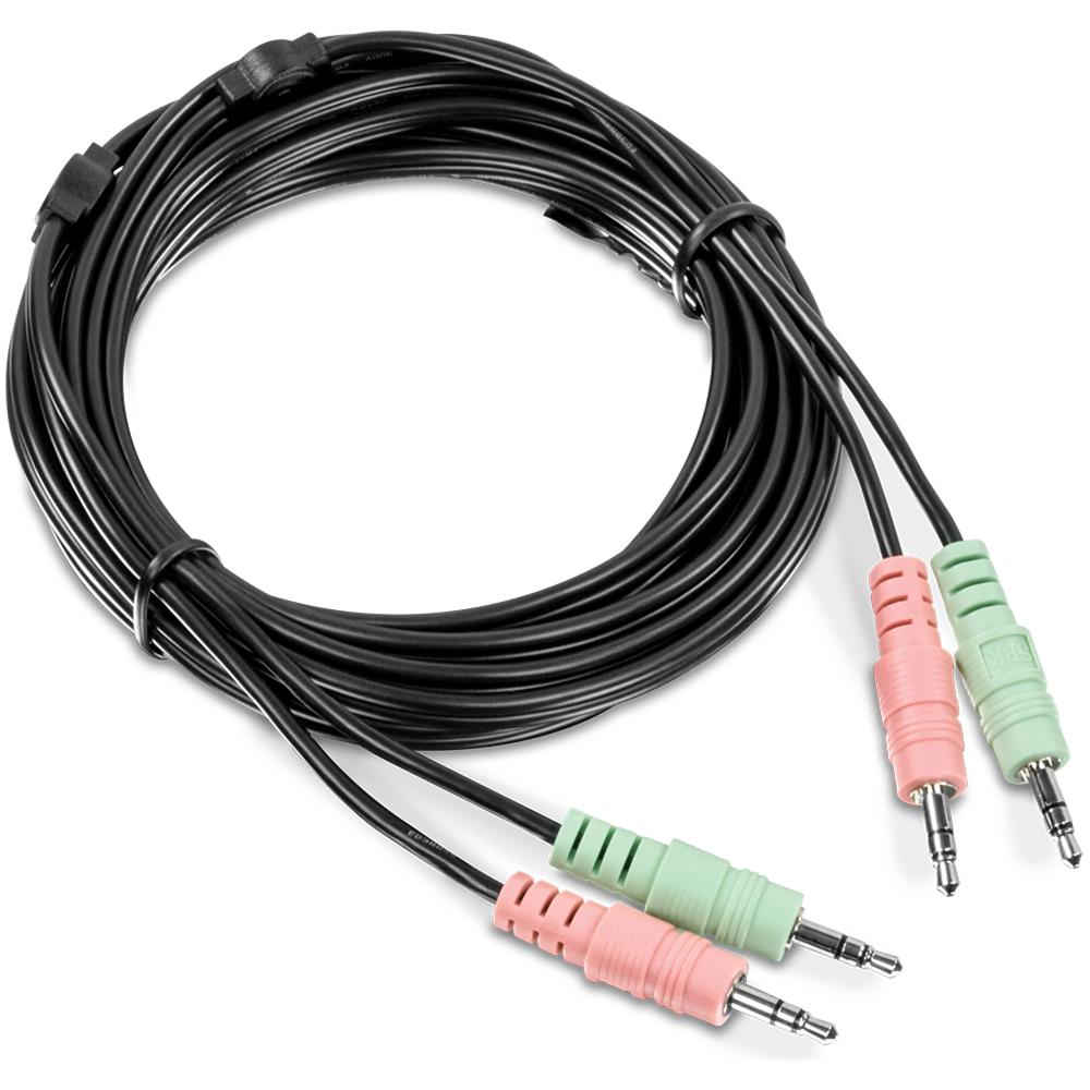 TK-CD10 cavo per tastiera, video e mouse Nero 3 m - Foto 2