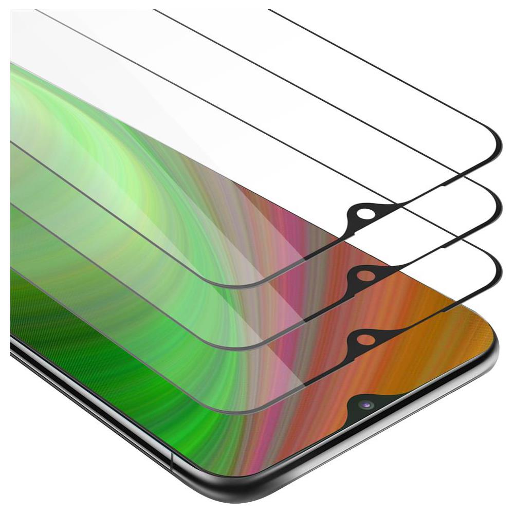 3x Pellicola Armatura A Schermo Intero Compatibile Con Samsung Galaxy M10 In Trasparente Con Nero - 3x Vetro Temperato (tempered) Di Protezione Del Display In Durezza 9h Con 3d Touch - Foto 1