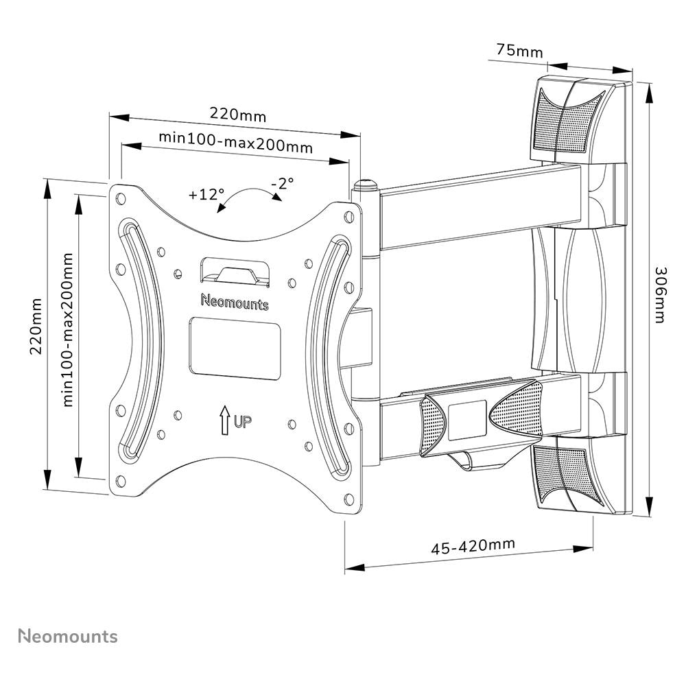 WL40-550BL12 Supporto a Parete per TV - Foto 17