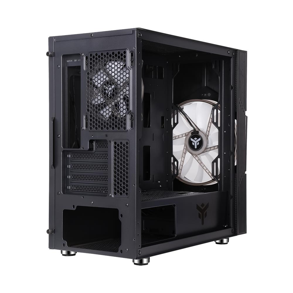 Case VORTEX Mini Tower ITX / microATX 2 Porte USB 3.2 / 2 Porte USB 3.2 GEN 1 Colore Nero - Foto 9