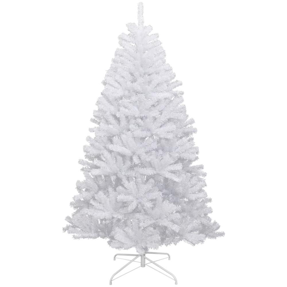 Albero Natale Artificiale Incernierato Con Neve Fioccata 120 Cm - Foto 2