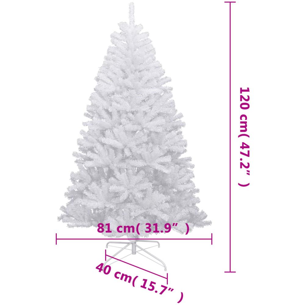 Albero Natale Artificiale Incernierato Con Neve Fioccata 120 Cm - Foto 8