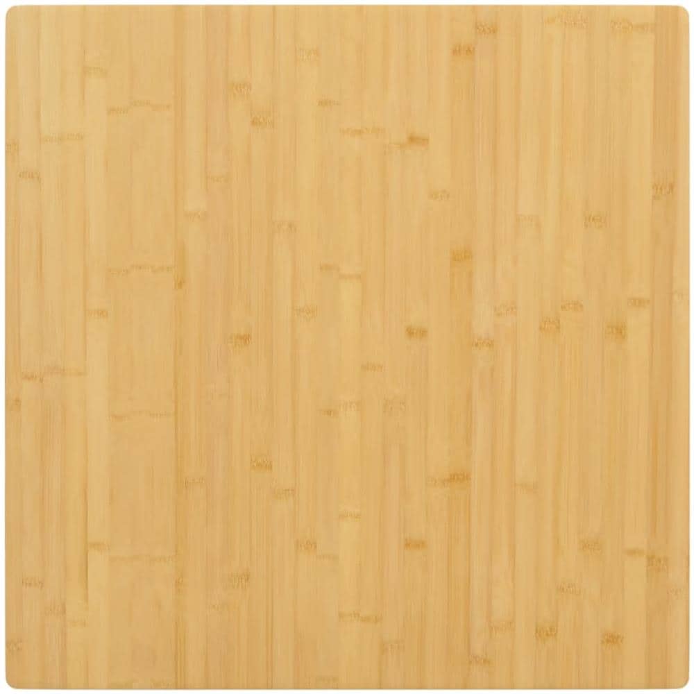 Piano Del Tavolo 90x90x1,5 Cm In Bambù - Foto 1