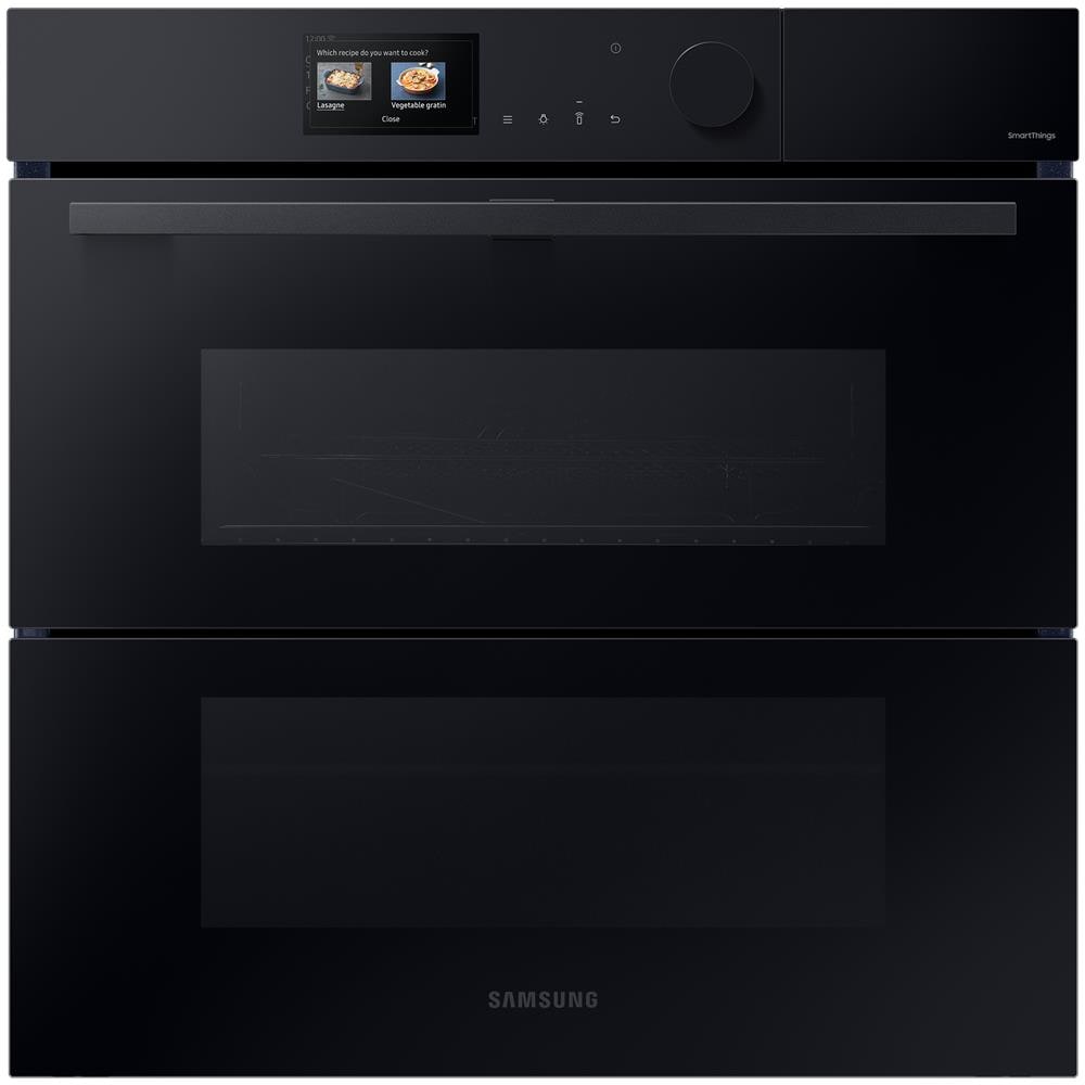 Forno Elettrico da Incasso BESPOKE Dual Cook Flex™ Steam Serie 6 NV7B6799JBK /U5 Capacità 76 L Multifunzione Ventilato Cottura a Vapore Potenza 2950 W Colore Nero - Foto 1