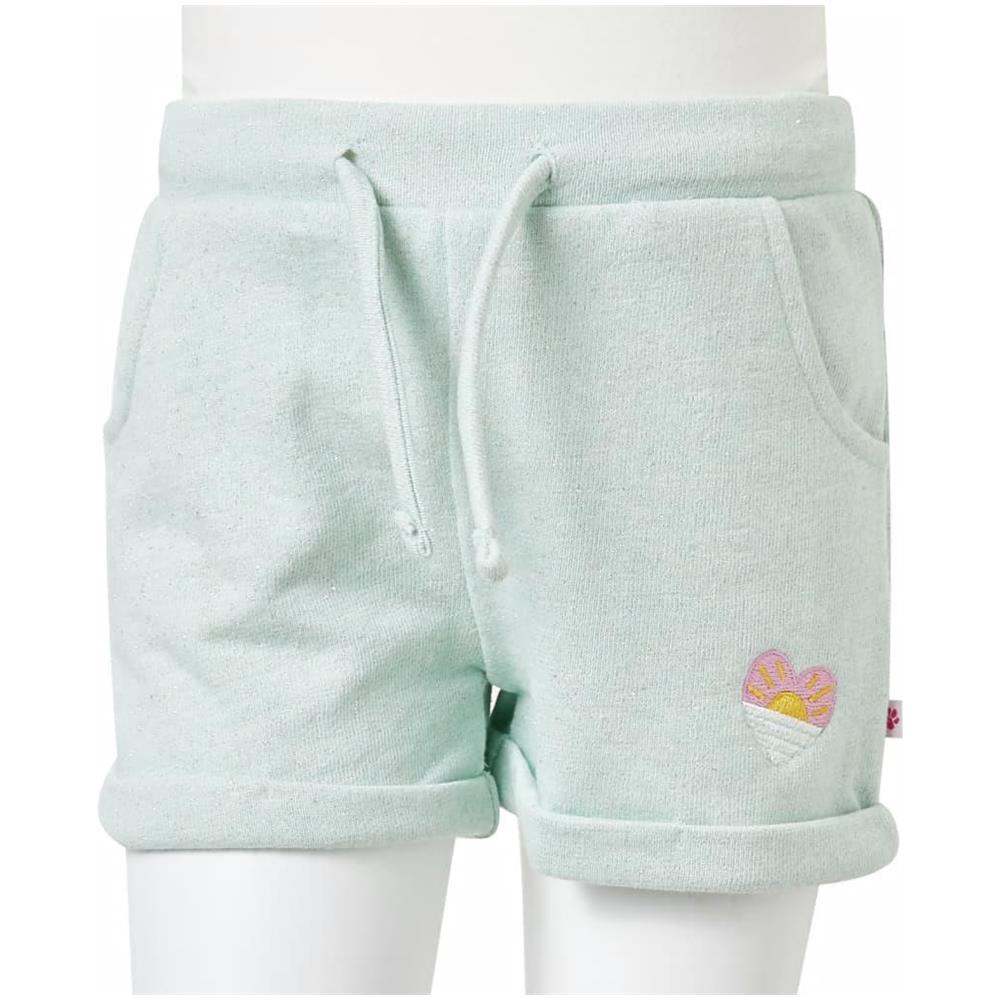 Pantaloncini per Bambini con Coulisse Menta Chiaro Misto 116 - Foto 8