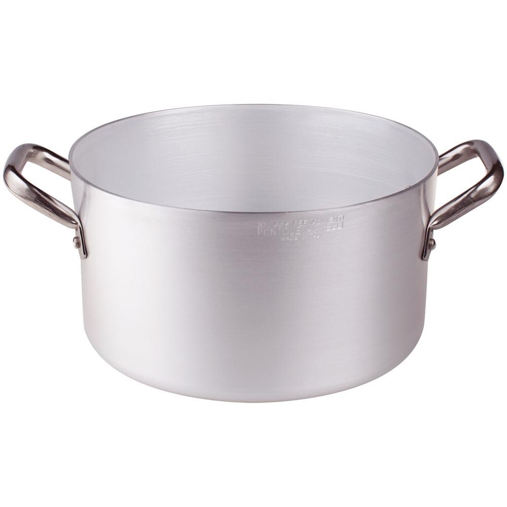 Casseruola Alta Con Maniglie Inox 2mm - Diametro Cm 16 - Altezza Cm 9-capacità Lt 2 - Foto 1