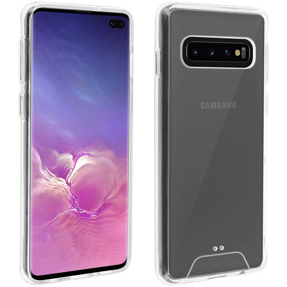 Cover Galaxy S10 Protezione Crystal Bi-matiera Antishock Trasparente - Foto 1