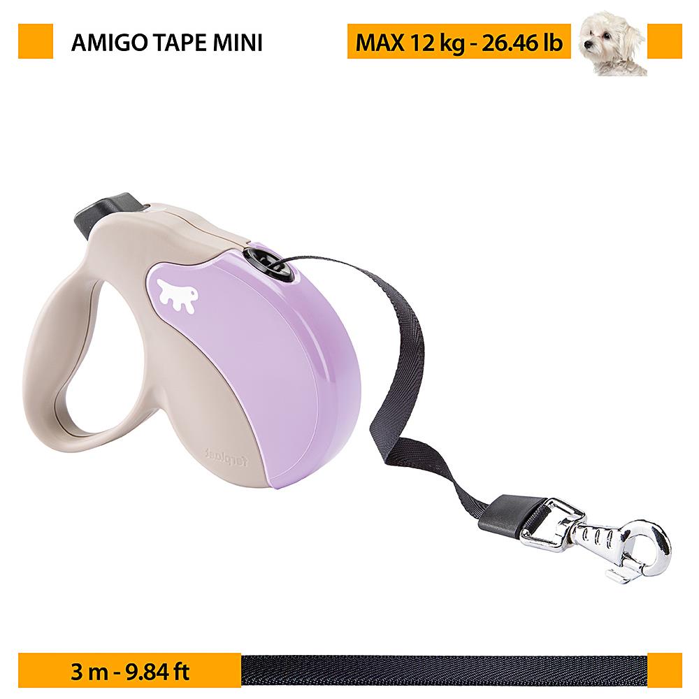 Amigo Tape Mini - Guinzaglio Cane Colore Nero - Foto 7