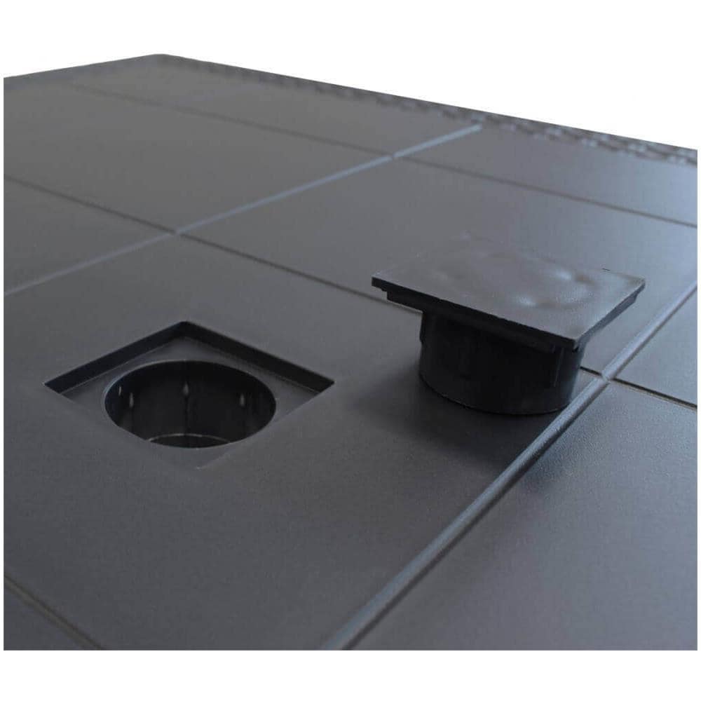 Caligola - Set Tavolo Fisso In Wicker Cm 150 X 90 Compreso Di 6 Sedute - Foto 4