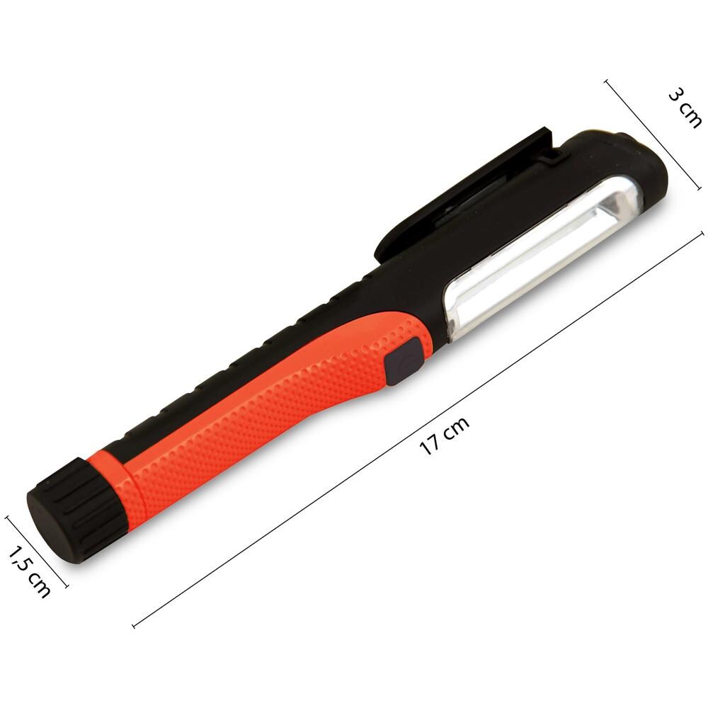 Proled: Penlight Led Cob 3w + Torcia 1w. Con Clip Calamitata - Foto 2