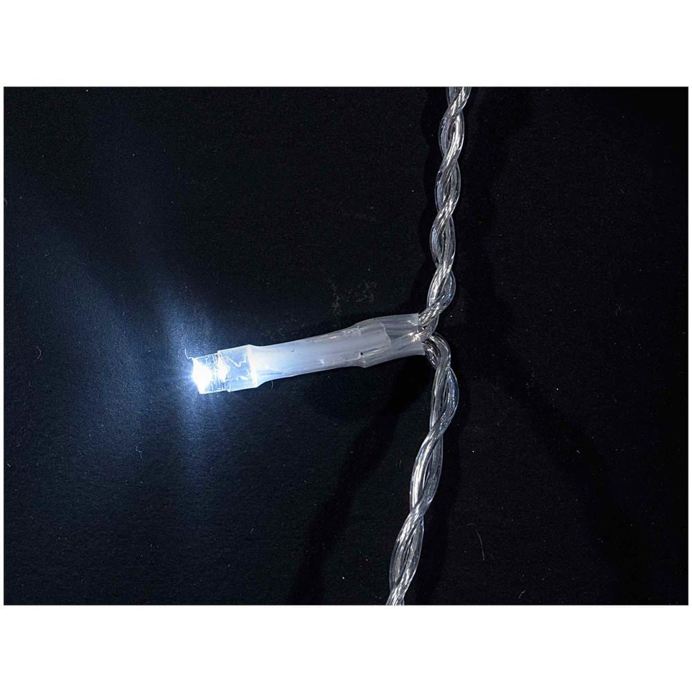 Luci Natalizie A Cascata Con 608 Led Tenda Di Luci Per Interni Ed Esterni 8 Metri - Foto 2