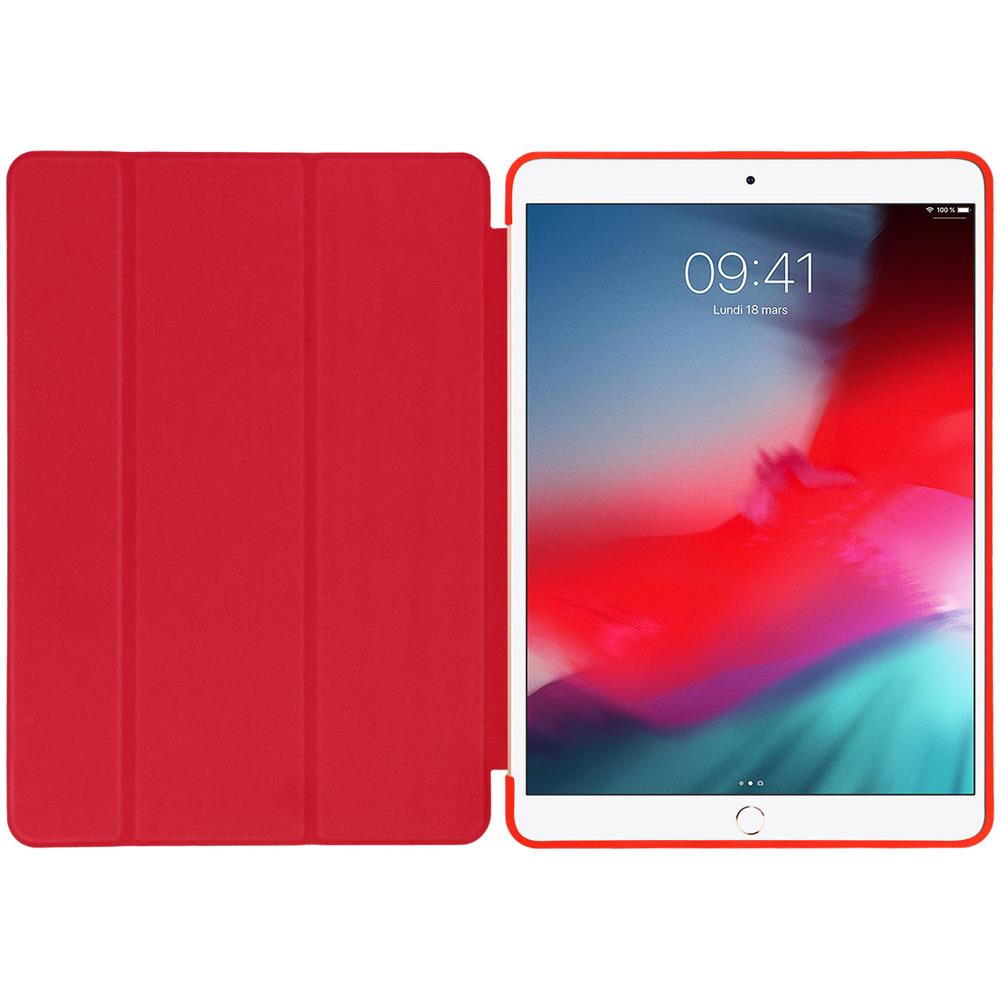 Custodia Ipad Air 3 2019 E Pro 10.5 Sportellino Supporto Video / Tastiera Rosso - Foto 2