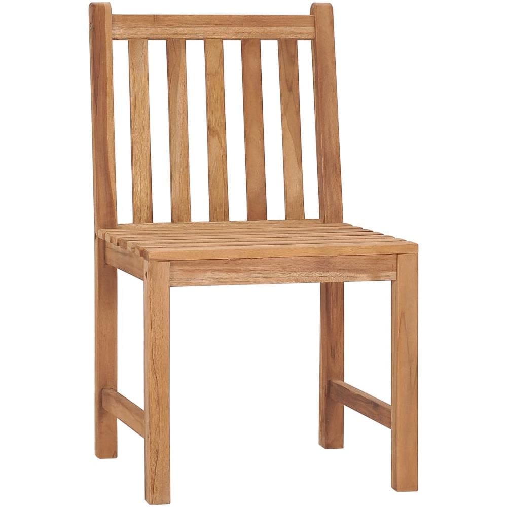 Sedie da Giardino con Cuscini 8 pz in Legno Massello di Teak - Foto 3