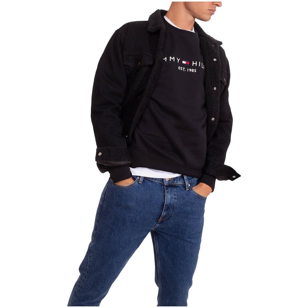 Felpa Uomo Con Ricamo Logo - Foto 1