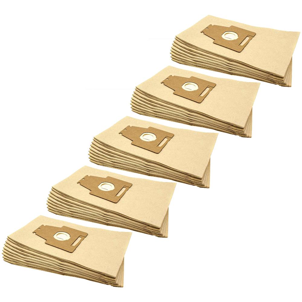 Sacchetti Aspirapolvere Bosch UniversalVac 15 - Confezione Da 5 In Carta Marrone | Ricambio Economico E Ecologico