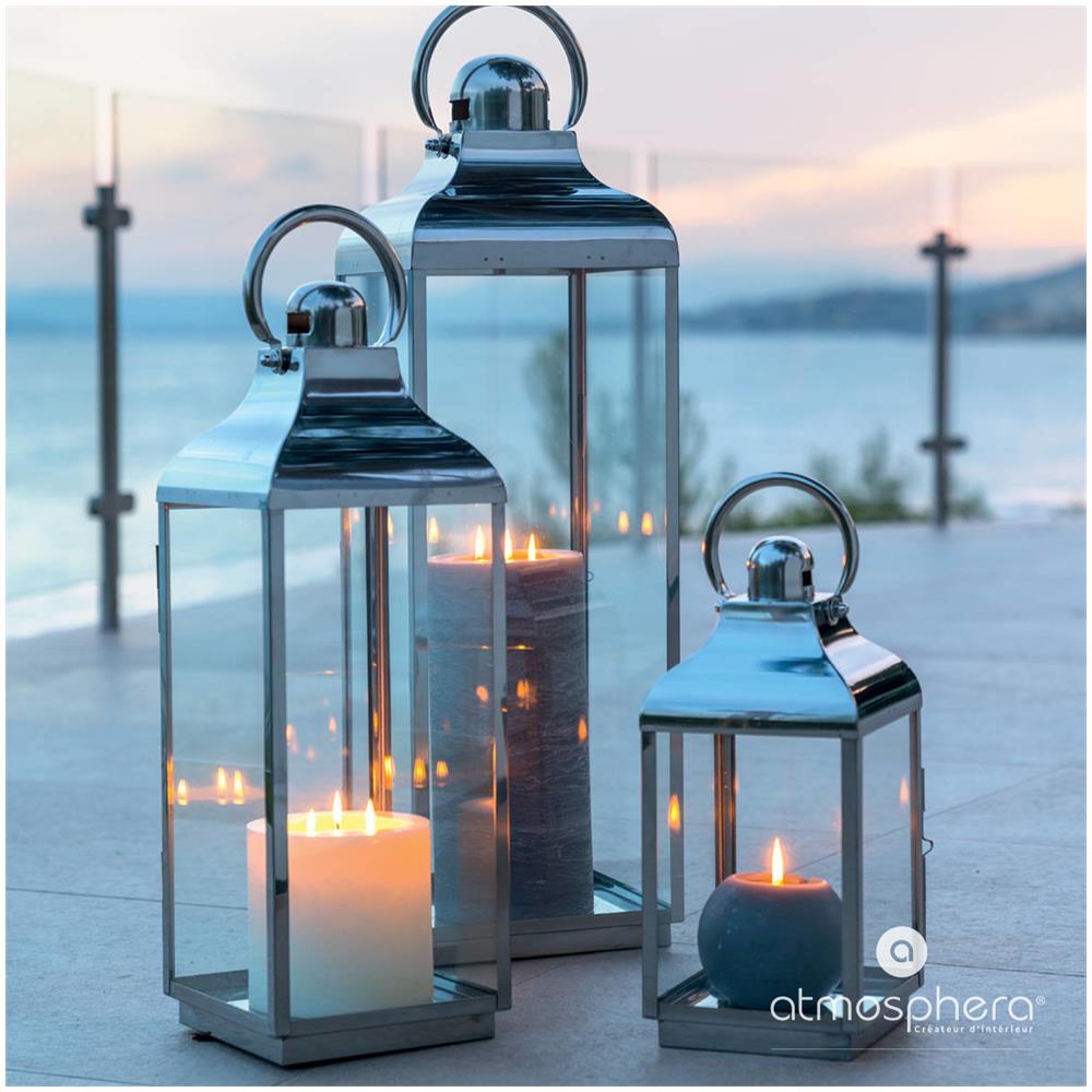 Lamampon In Vetro Decorativo Inox, 3 Pezzi Inclusi - Foto 2