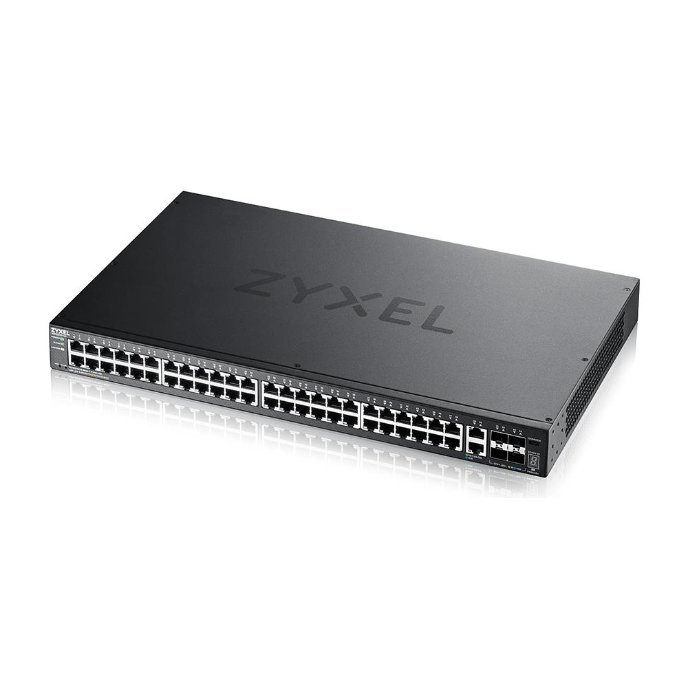 Switch XGS2220-54 48 Porte Gigabit Ethernet 10 / 100 / 1000 Mbps RJ45 con 4 Porte SFP+ Managed - Foto 2