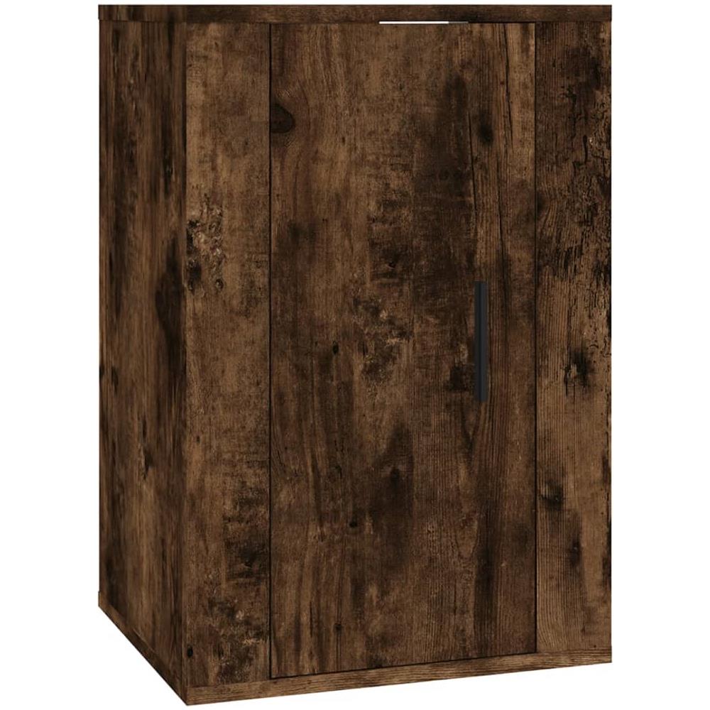 Mobile Porta Tv A Parete Rovere Fumo 40x34,5x60 Cm - Foto 2