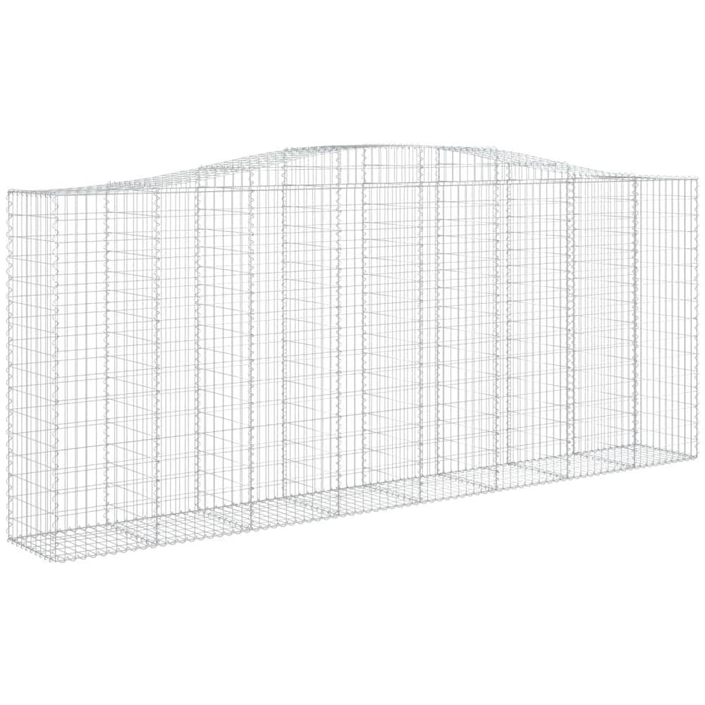 Cesti Gabbioni Ad Arco 9 Pz 400x50x160/180 Cm Ferro Zincato - Foto 2