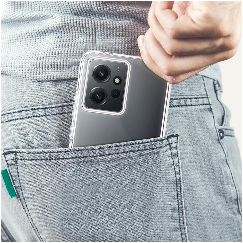 Cover Per Xiaomi Redmi Note 12 4g Anti-caduta 2m Feel Trasparente - Foto 5