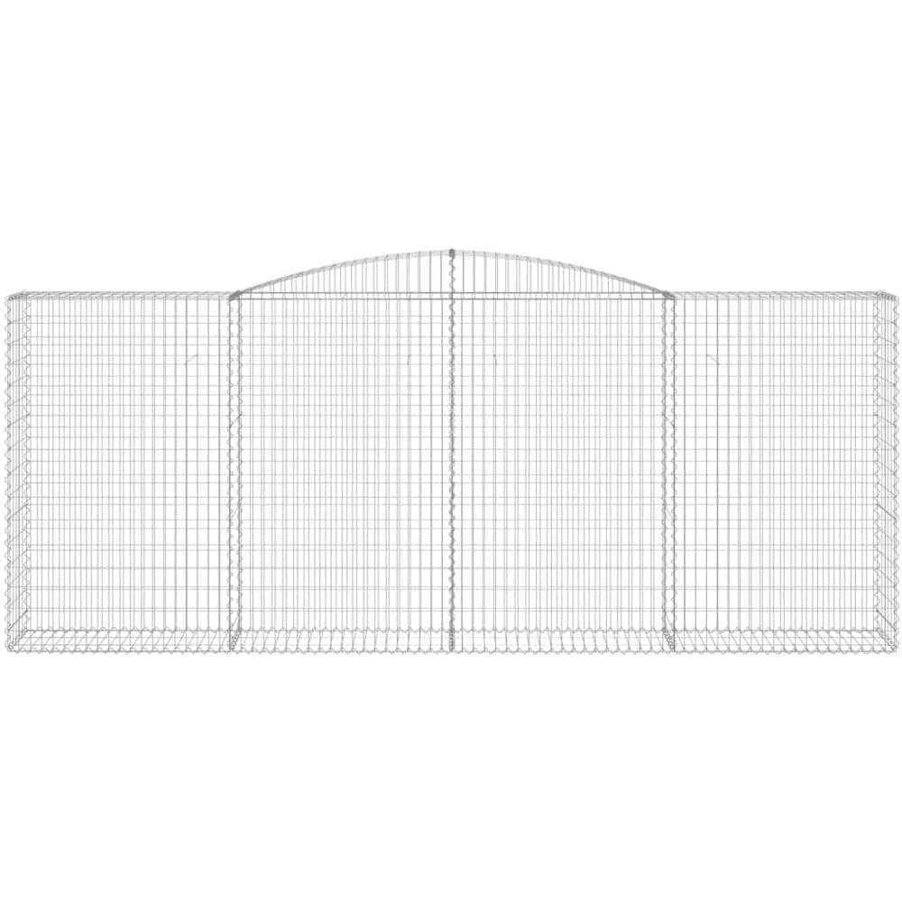 Cesto Gabbione Ad Arco 400x50x160/180 Cm Ferro Zincato - Foto 3