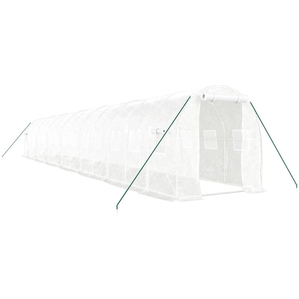 Serra Con Telaio In Acciaio Bianco 28 M 14x2x2 M - Foto 2