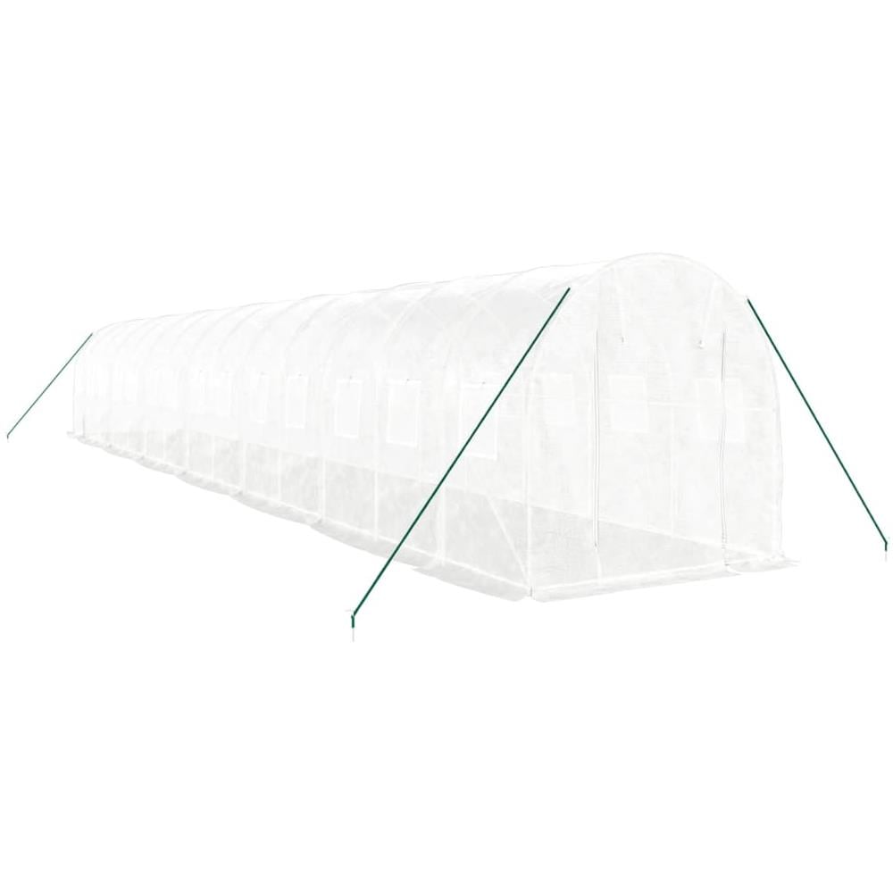 Serra Con Telaio In Acciaio Bianco 28 M 14x2x2 M - Foto 3