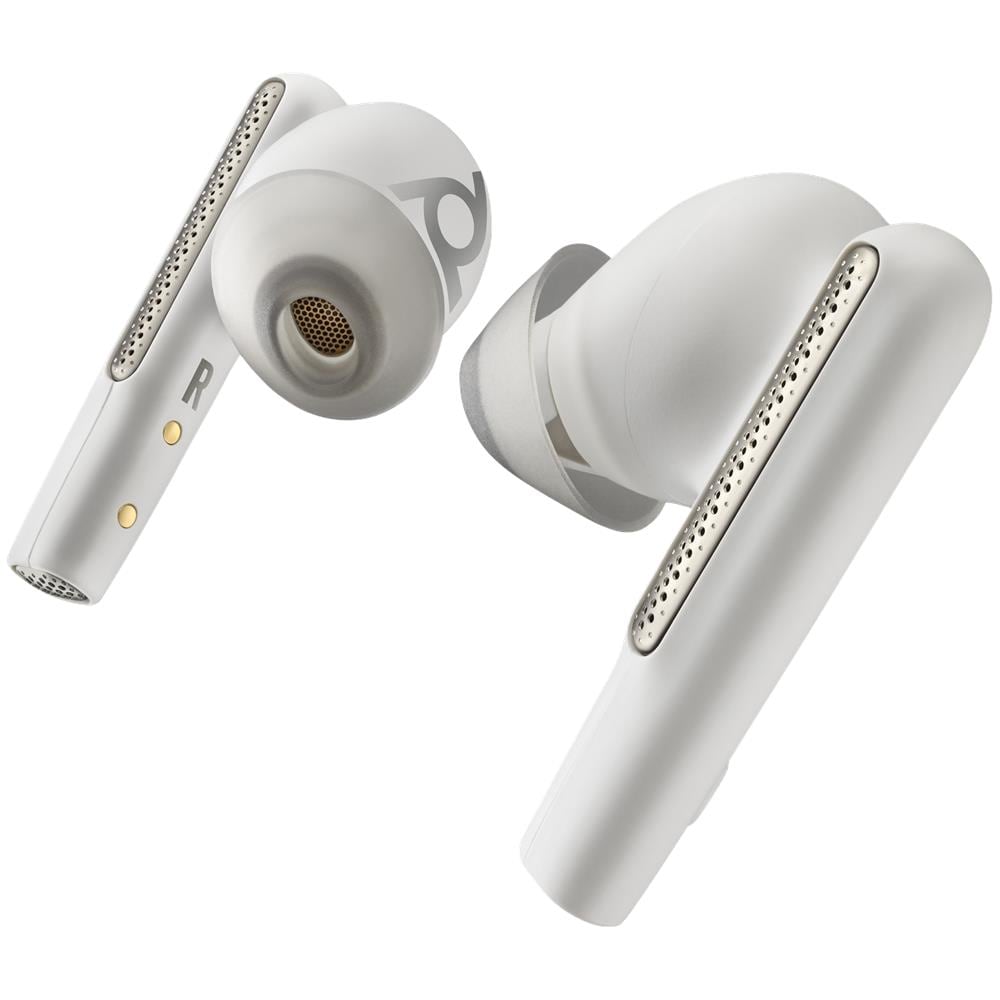 Auricolari bianco sabbia Voyager Free 60 UC M + Adattatore BT700 USB-C + Custodia per ricarica di base - Foto 2