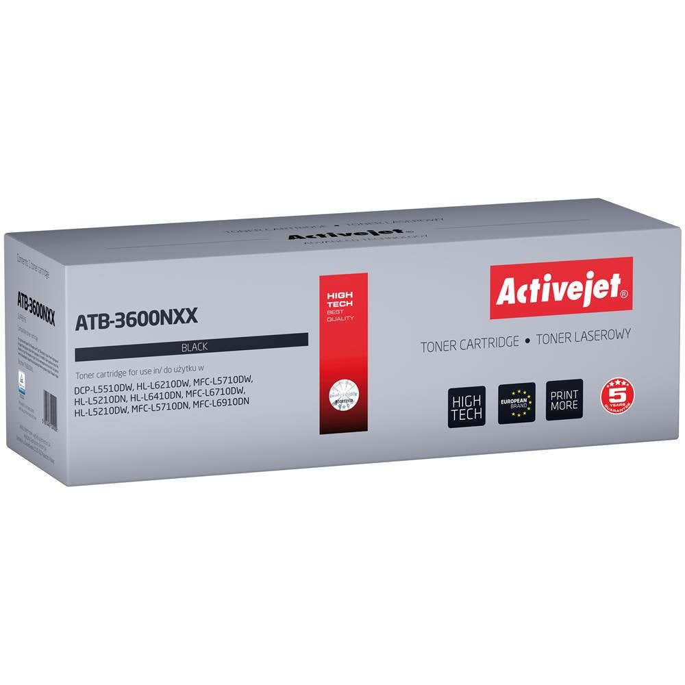 ATB-3600NXX Toner per stampanti Brother; sostituzioneBrother TN3600XXL; Supremo; 11000 pagine; nero) - Foto 1