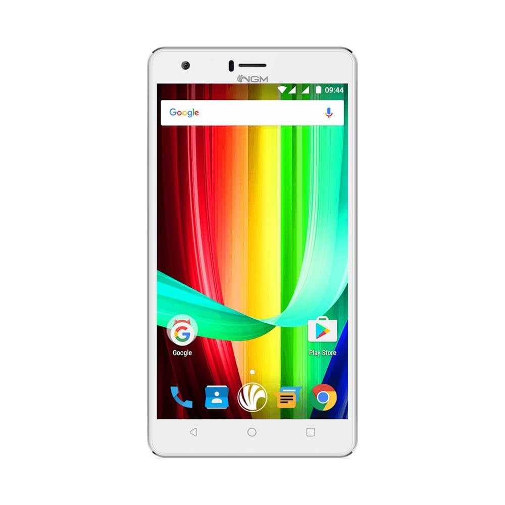 Dynamic E553 8 GB 3G Dual Sim Display 5.5" HD Slot Micro SD Fotocamera 8 Mpx Android Italia Bianco - Foto 1