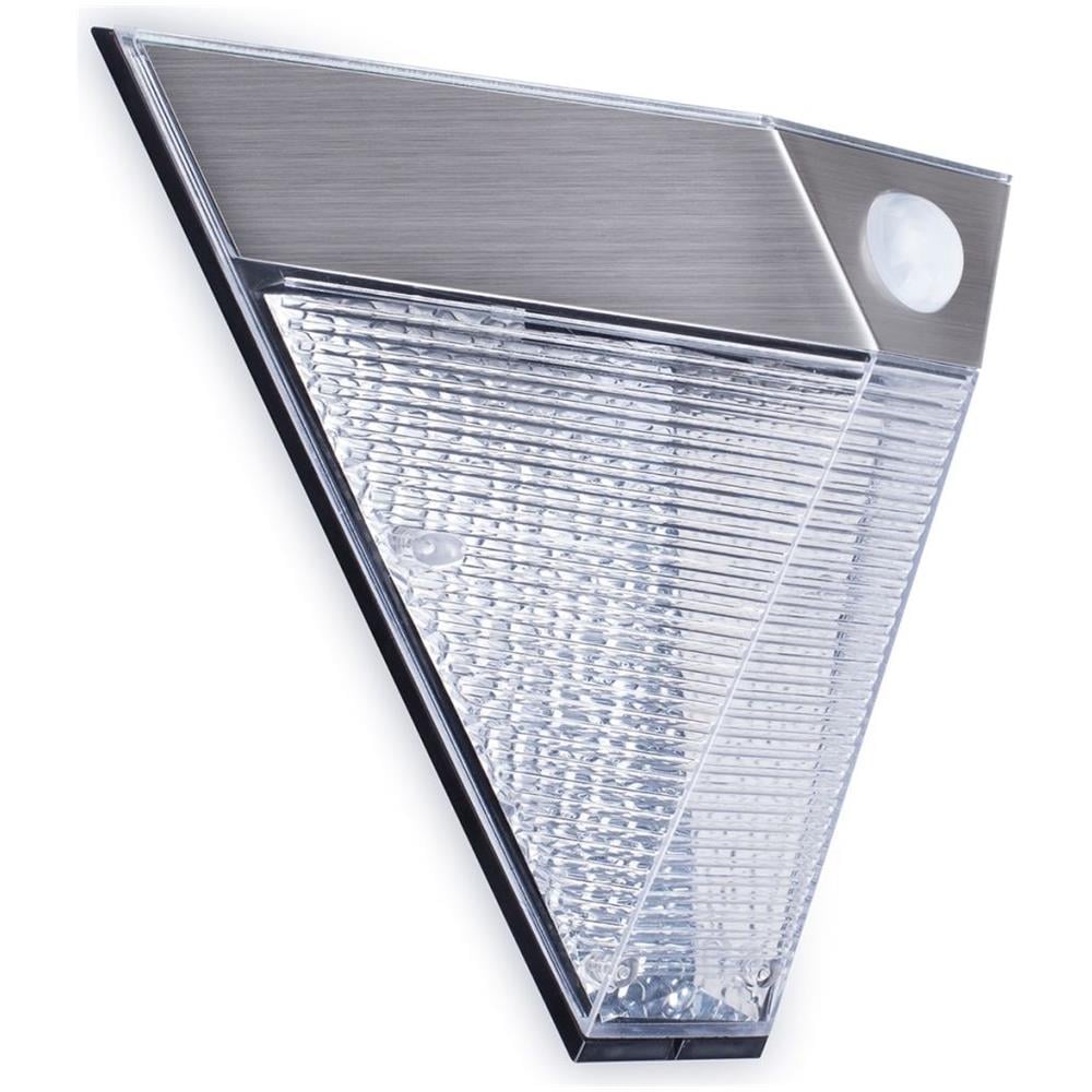 Applique Solare con Sensore PIR Piramide Argento 5000.703 - Foto 1