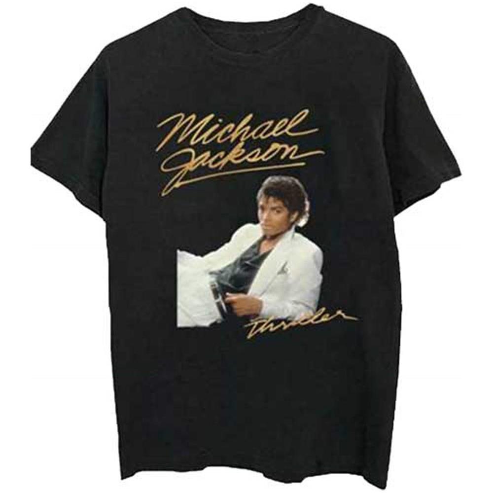Michael Jackson: Thriller White Suit (T-Shirt Unisex Tg. S) - Foto 1