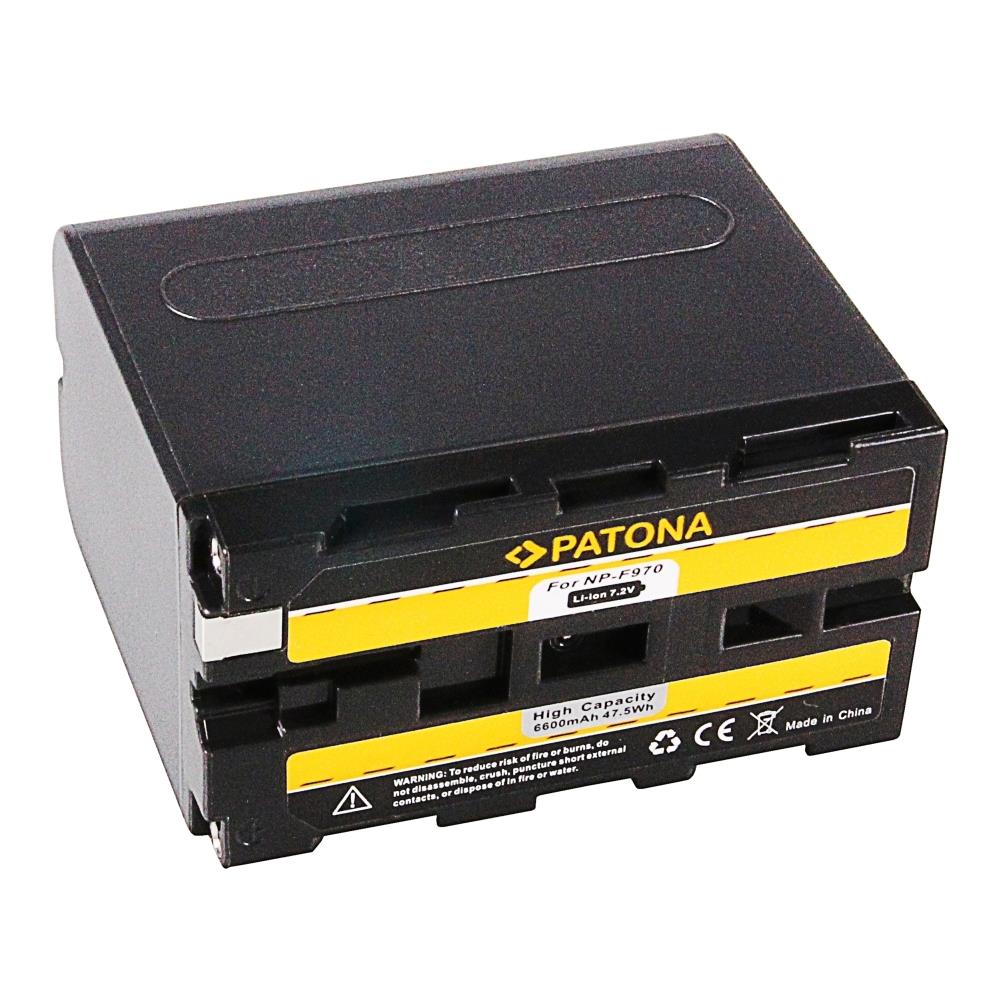 OTB Batteria NP-F960 / NP-F970 per SONY DCR DSR GV (vedi descrizione per compatibilità completa). Capacità 6600 mAh - Foto 2