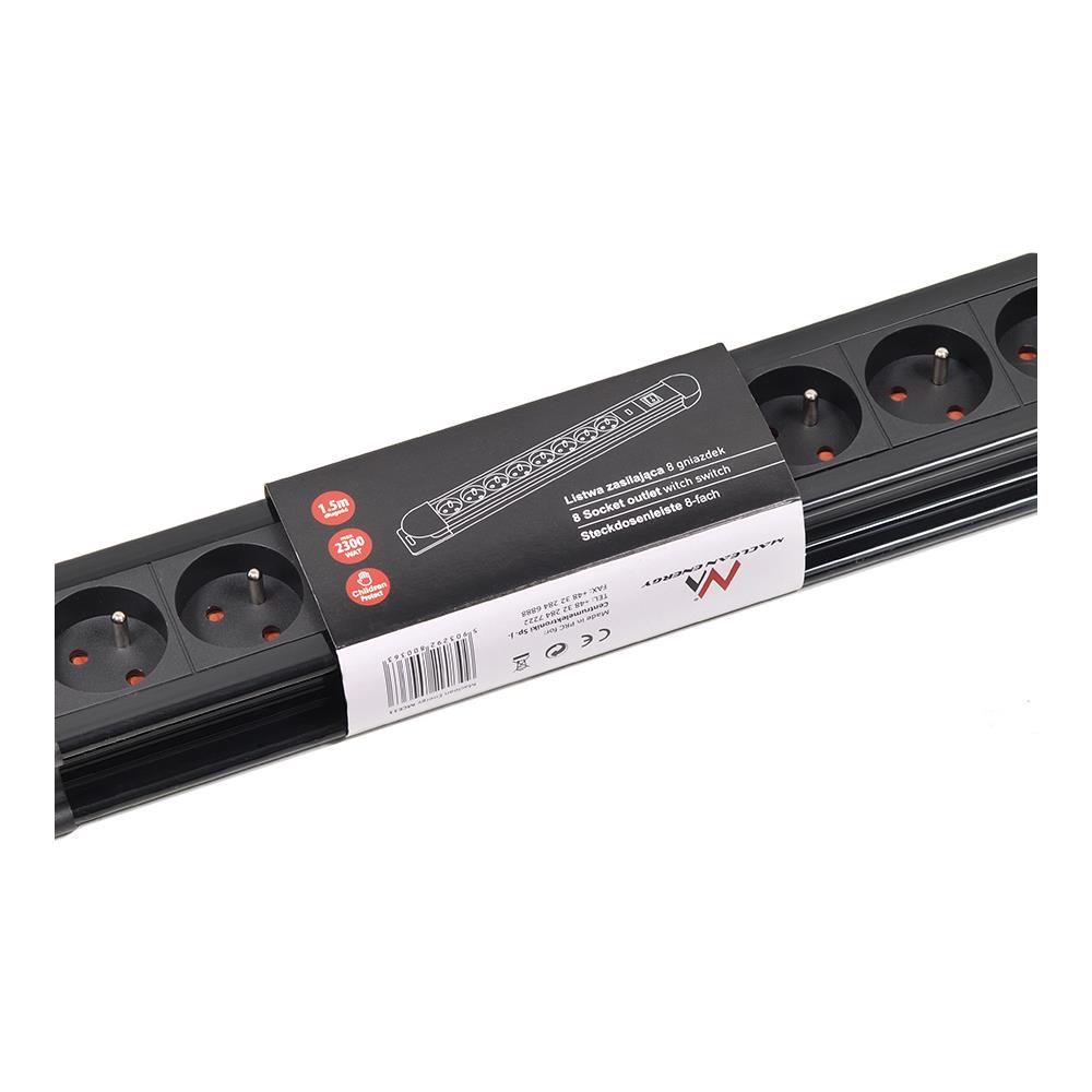 Multipresa Elettrica 8 Posti Mce11 Sistema Di Protezione - Foto 3